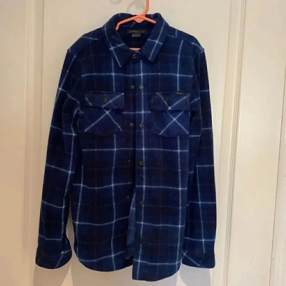Boys Oneill flannel shacket M